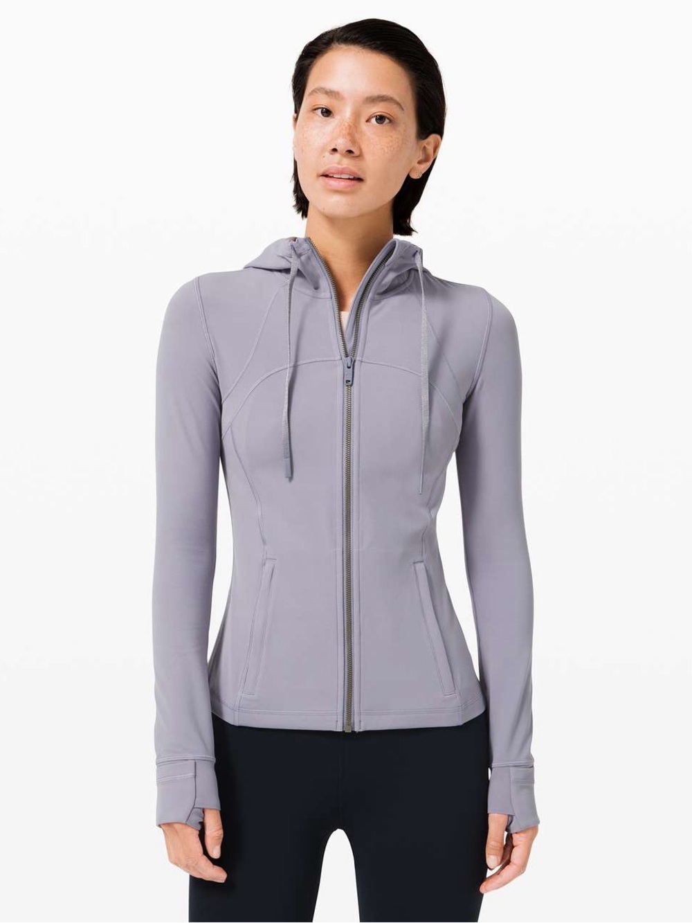 lululemon athletica Women's Peri Purple Define Hooded Jacket size 12